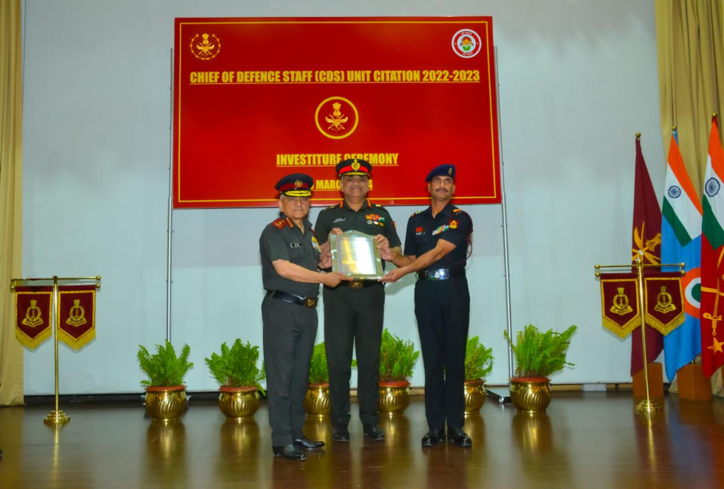 Armed Forces Medical College Pune Awarded by CDS